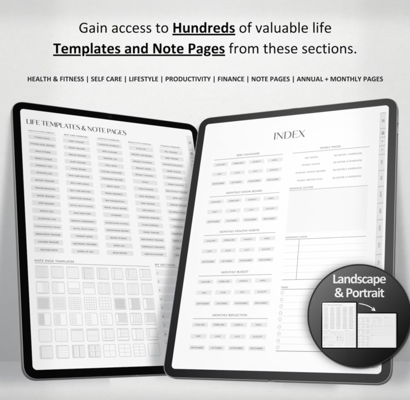 2025 Digital Planner BUNDLE | Digital Goodnotes Planner - Image 9