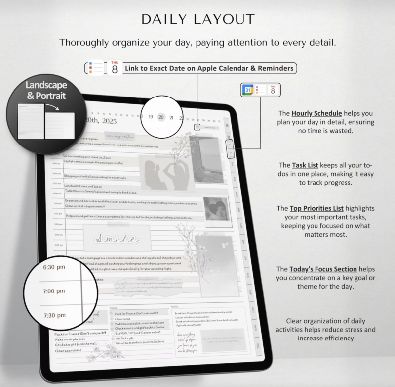 2025 Digital Planner BUNDLE | Digital Goodnotes Planner - Image 8