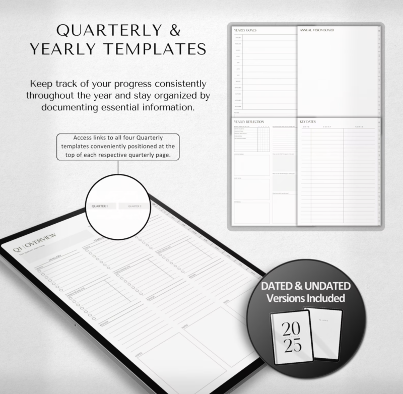 2025 Digital Planner BUNDLE | Digital Goodnotes Planner - Image 5