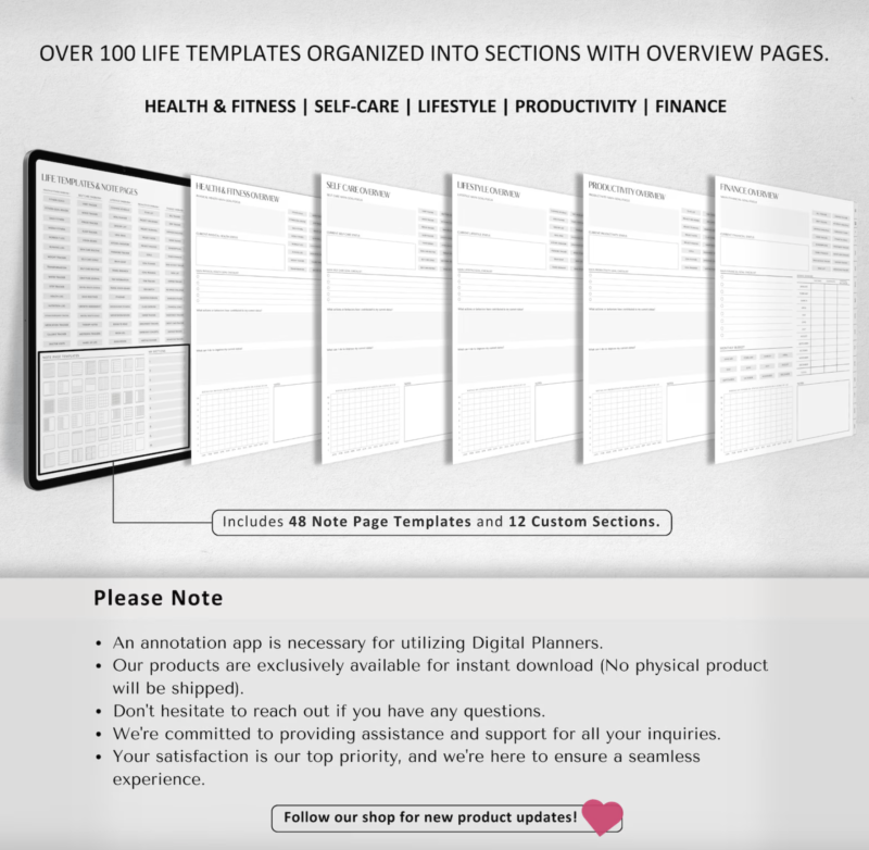 2025 Digital Planner BUNDLE | Digital Goodnotes Planner - Image 4